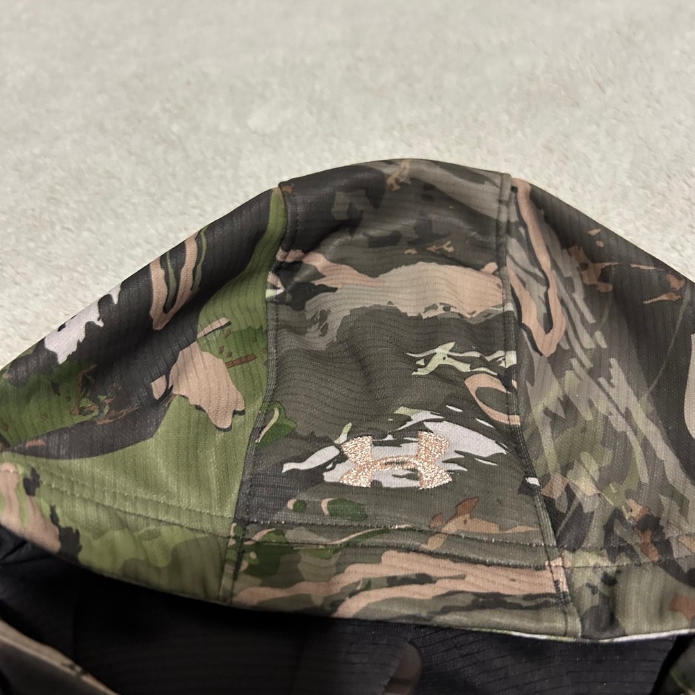 Under Armour Full Zip‎ Hoodie Womens Small Camo Threadborne Hunting Jacket - Picture 4 of 11